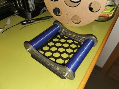 Filament Spool Roller