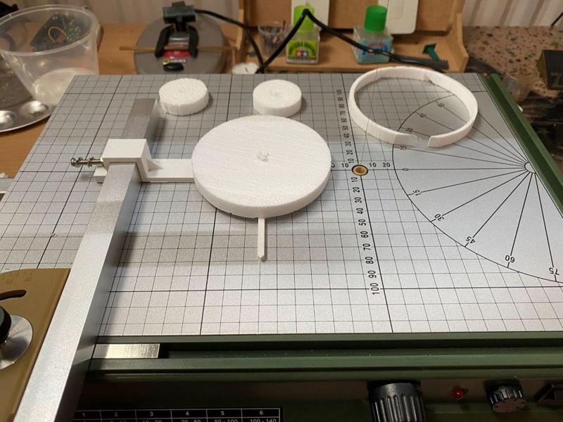 Proxxon Thermocut Circle guide