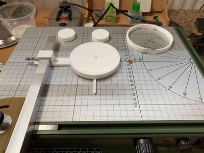 Proxxon Thermocut Circle guide