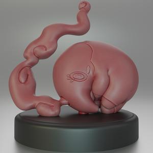 518- Musharna Pokemon Figure
