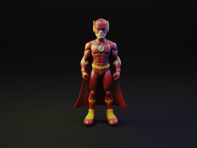 Flash superhero