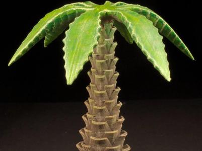 Tabletop plant: Palm Tree (01)