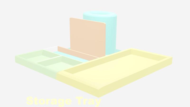 Catch All Storage Tray