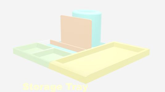 Catch All Storage Tray