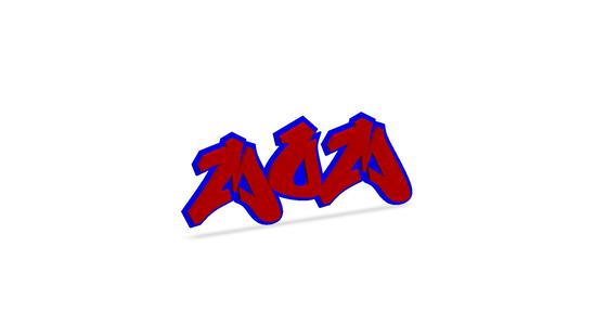 Mom Personalized Graffiti Name Tag