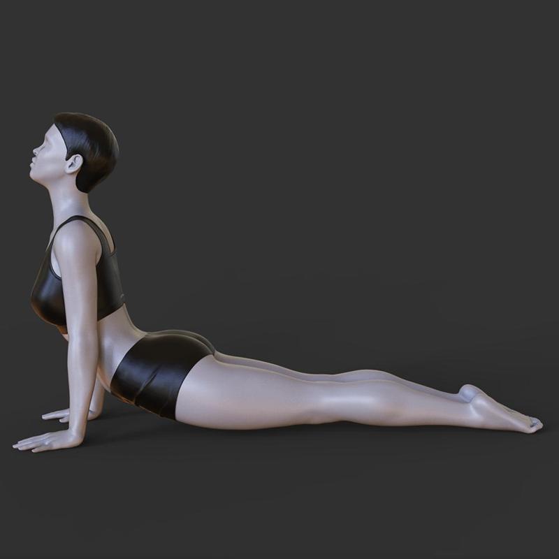 Yoga Pose - Upward Facing Dog Pose - Urdhva Mukha Svanasana
