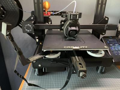 Ender 3 Bed leveling knob with camera mount