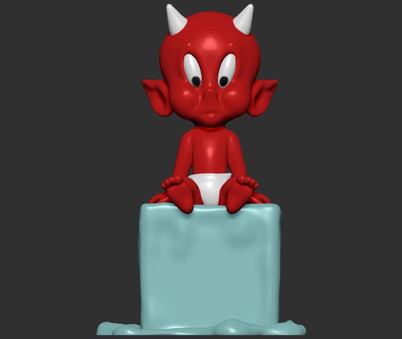 Hot Stuff Little Devil on Ice