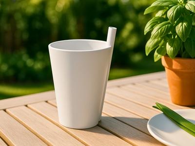 Built-in Straw Cup – Minimalist Design