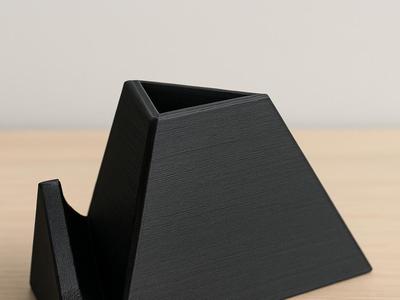 Tilt Phone Stand With Pen Stand