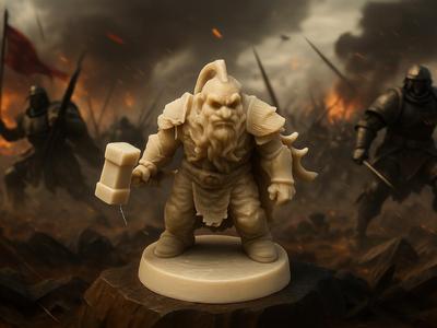 DND Dwarf Warrior