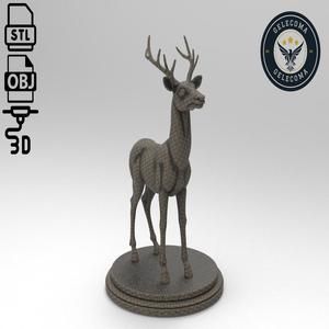 Deer Animal 3d Printing
