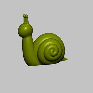 SNAIL,SNAIL STL, OBJ
