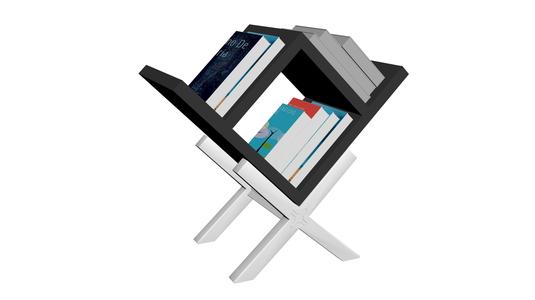 Multifunctional floor bookcase
