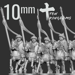 10mm Jurchen-Jin Light Armoured Spear Horse