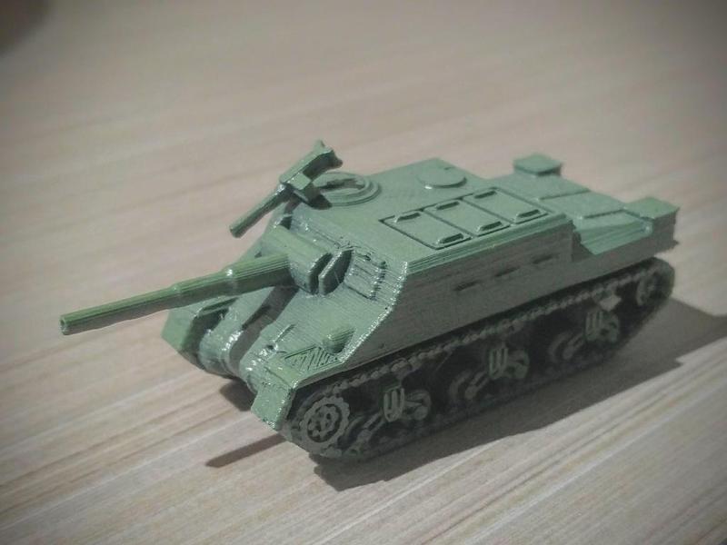 M7 Assault Gun (fictional) easy print
