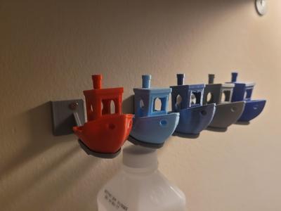 Wall Mounted Benchy Display