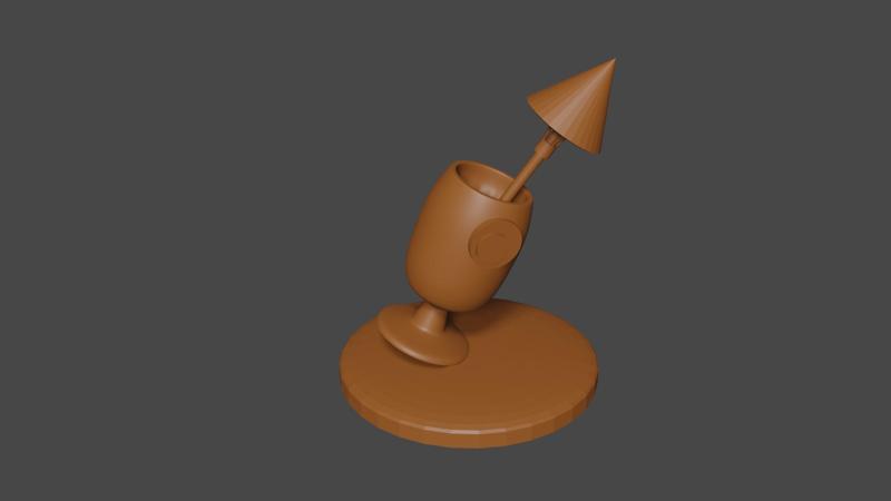 Bugsnax inspired, Snaquiri , Tabletop DnD miniature