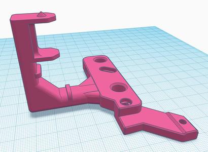 Drag chain X axis connector remix for Manta Mk2