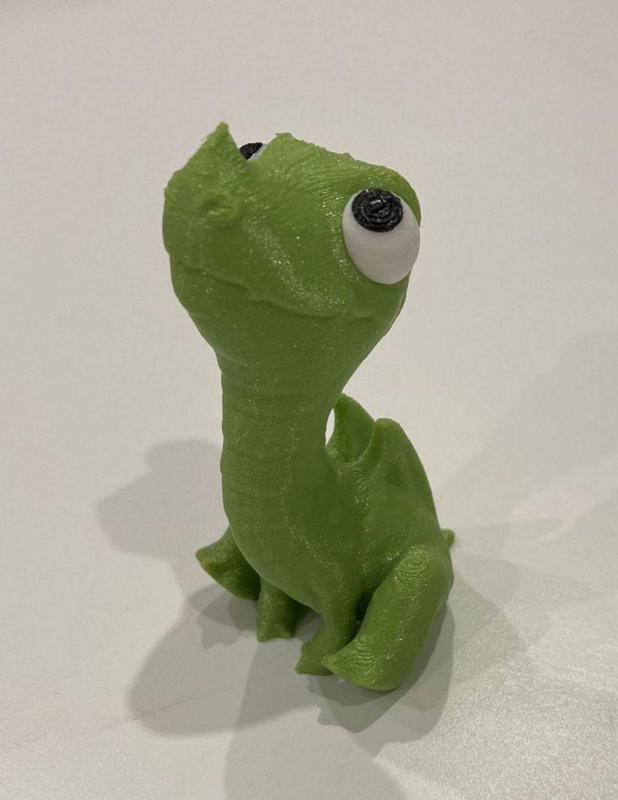 Baby Dragon with separate eyes