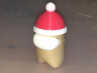 santa hat among us