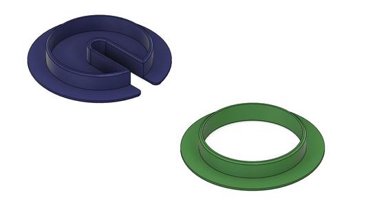 60mm Enclosure Grommets Circular and Slotted