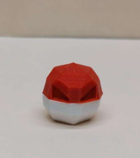 Voltorb Low Poly Pokemon