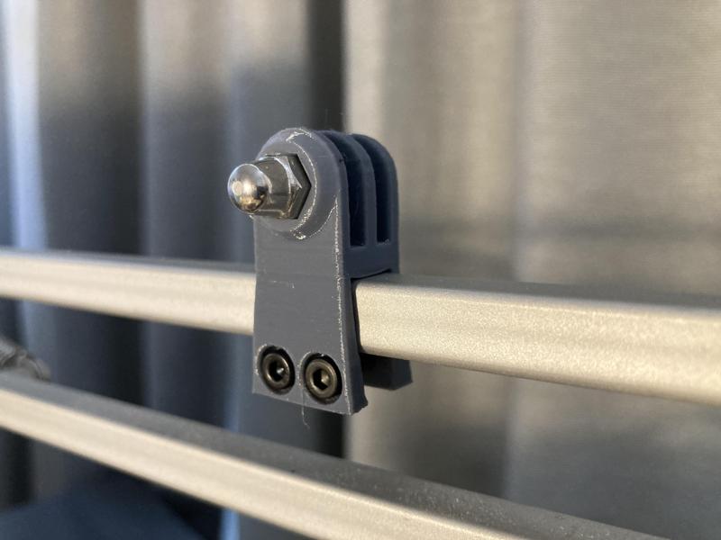 Tertial gopro connector