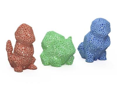 Voronoi Pokemon - First Generation