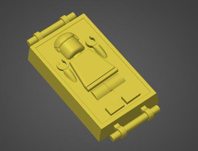 Lego Han Solo in Carbonite