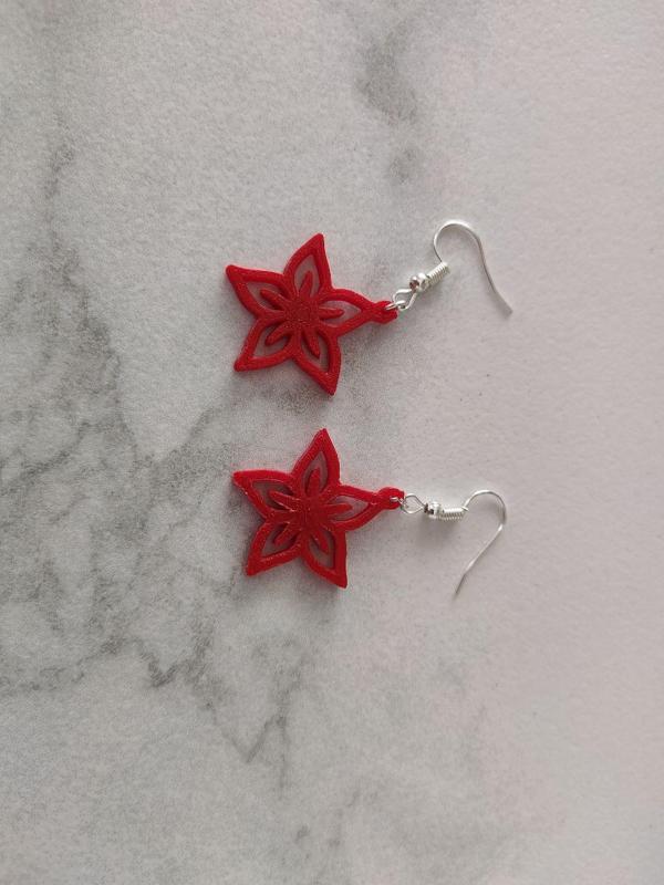 Pendientes Flor