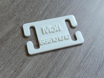 Dog ID Tag