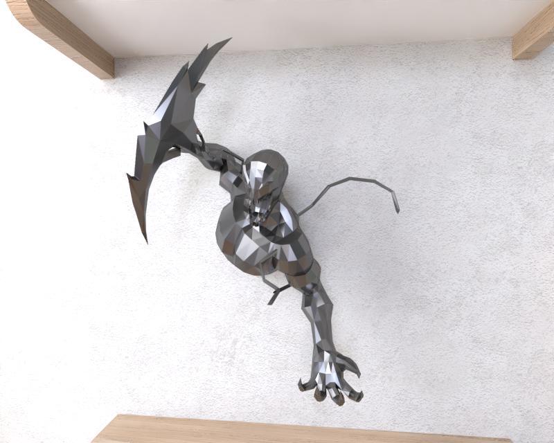 Carnage Wall Lowpoly