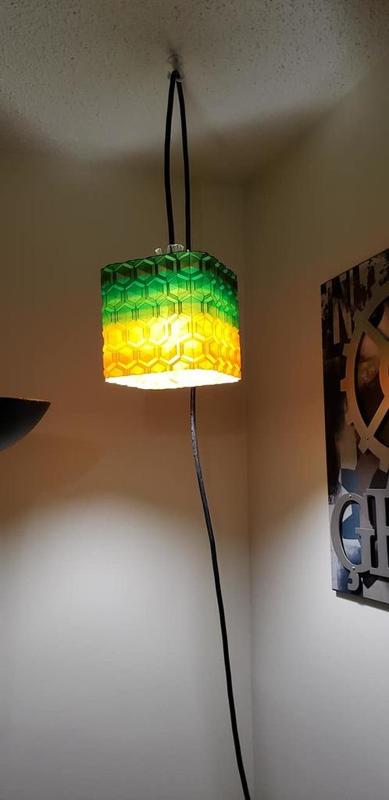 (REMIX!!) geometric Lamp shade