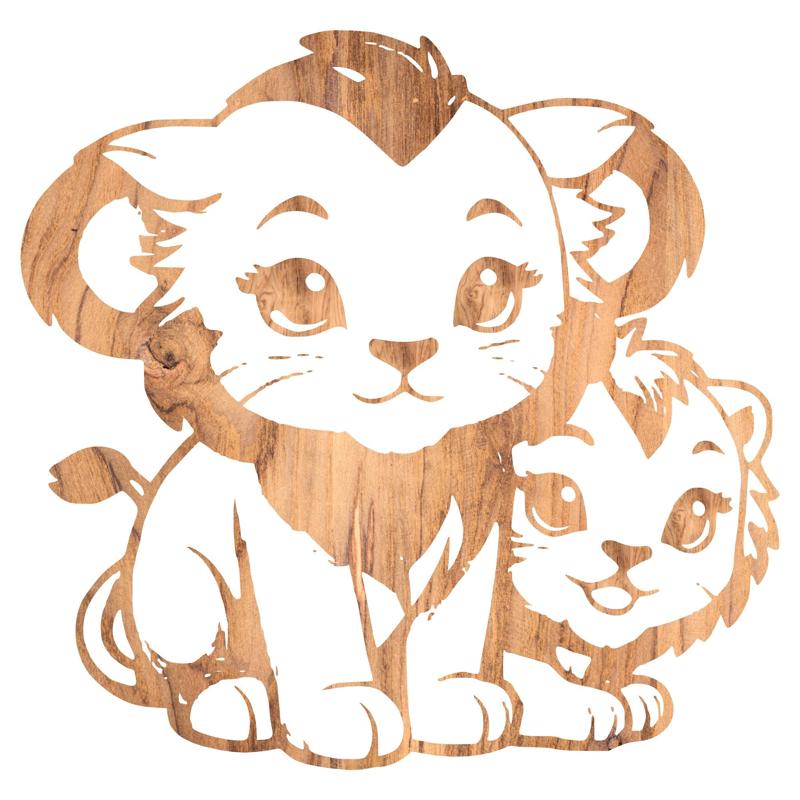 Cute Lion Home Decor Wall Art No.3