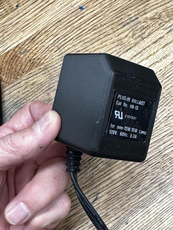 Ott-Lite plug-in ballast transformer case