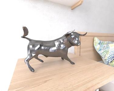Bull Lowpoly