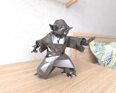 Yoda Lowpoly