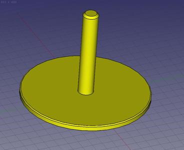 CD / DVD spindle