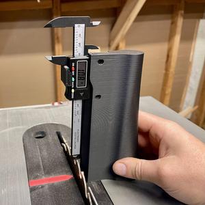 Saw Depth Gauge with Caliper for Router and Table Saw