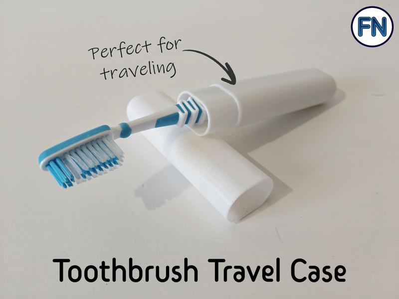 Toothbrush travel case