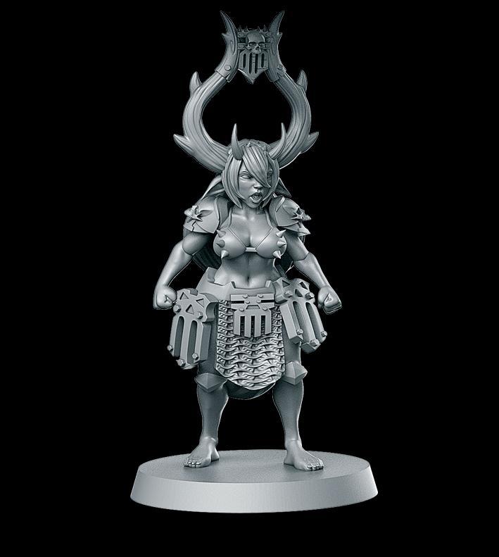 Demons Team Herald 1 - Fantasy Football 32mm