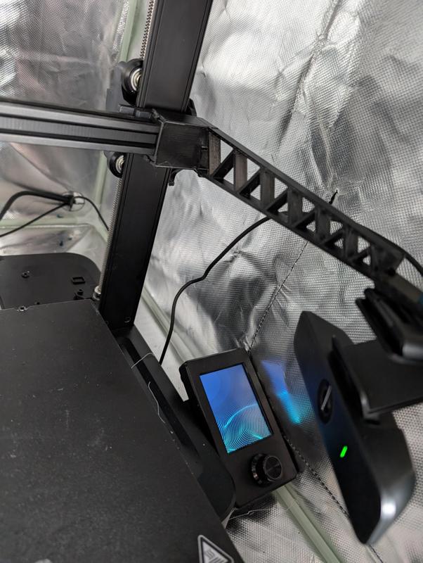 Generic z-axis camera mount for Ender 3 V3 SE/KE