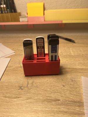 Gridfinity Mechanical Pencil Lead Holder