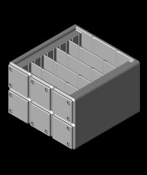 Gridfinity Brother TZe Tape Holder