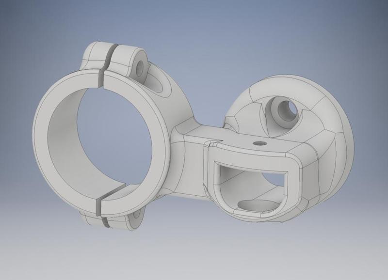 Boosted Rev - Bell Mount for Magura Brake upgrade