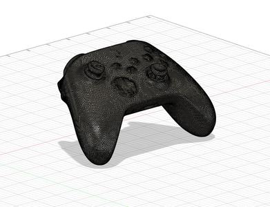 Xbox Controller scan (scale)