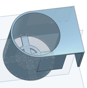 Flaschenhalter für Bettrahmen