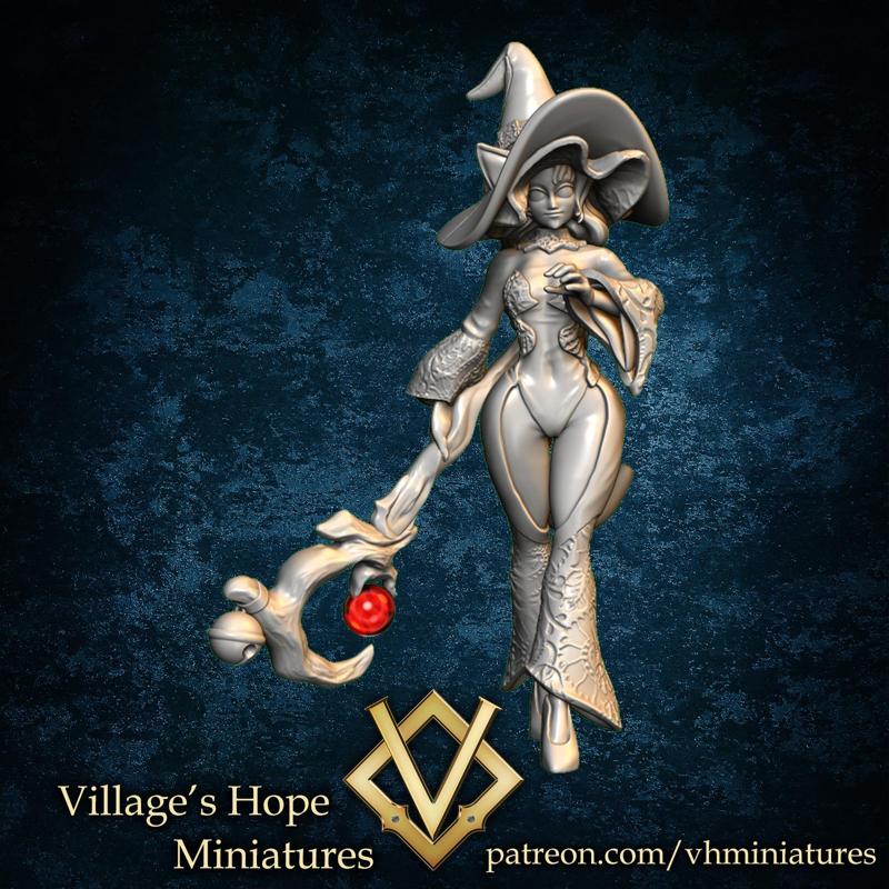 Cat girl warlock ( mage, sorcerer , wizard )