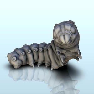 Caterpillar (+ pre-supported version) (1) - Darkness Chaos Medieval Zombie Fantasy Monster